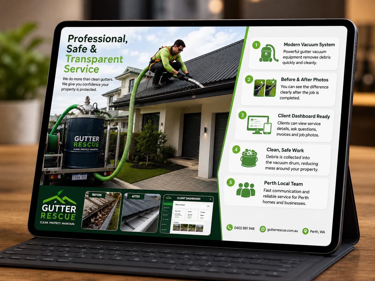 Professional Perth home exterior