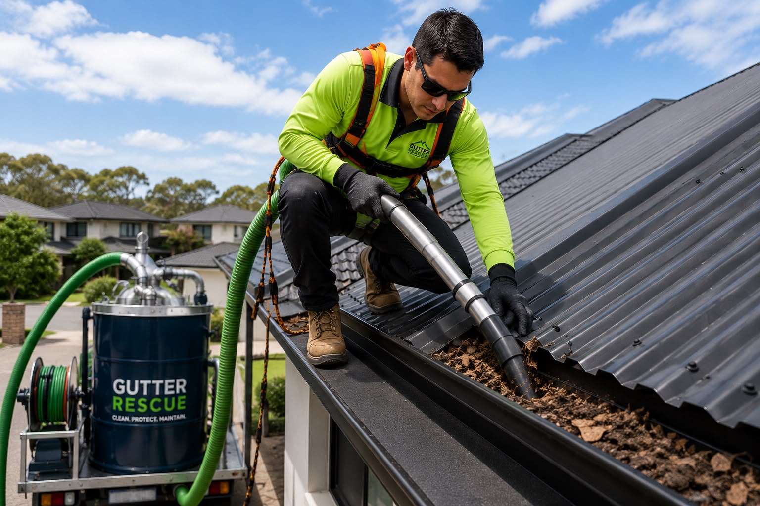 Gutter Rescue team service